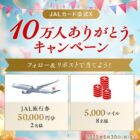 JAL旅行券 50,000円分 / 5,000マイル