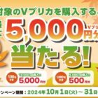 Vプリカ 最大5,000円分