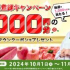 JAタウンクーポン券 1,000円分