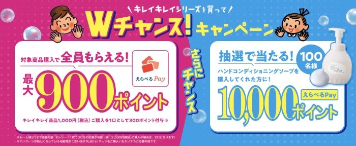 全プレもアリ！1万円分のえらべるPayが当たるクローズドキャンペーン