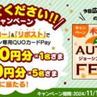 ジョーシン専用QUOカードPay 最大1,000円分