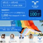 Amazonギフト券1,000円分が当たるXクイズキャンペーン