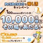 100nanacoポイント