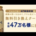 アサヒ生ビール無料引換クーポンがその場で当たる大量当選懸賞