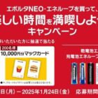 体験カタログギフトやマックカードが当たる、Panasonicのクローズドキャンペーン