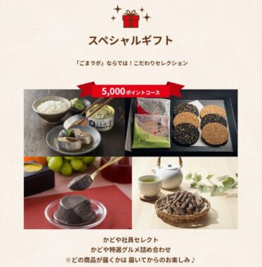 かどや製油商品やオリジナルグッズなどが当たるポイントキャンペーン