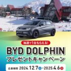 BYD DOLPHIN / 2025夏シーズン ホテルグリーンプラザ上越宿泊券