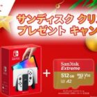 Nintendo Switch ＆ サンディスク エクストリーム microSDXC UHS-Iカード