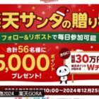 楽天ポイント 5,000円分