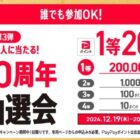 PayPayポイント 最大20万円相当