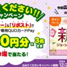 ジョーシン専用QUOカードPay1,000円分がその場で当たるキャンペーン