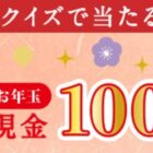 100万円のお年玉が当たる、丸美屋の豪華初夢キャンペーン