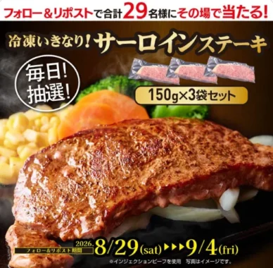 サーロインステーキ 3袋セット