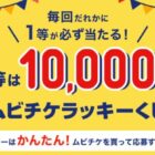 最大10,000ムビチケpt