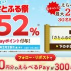 えらべるPay 最大1万円分