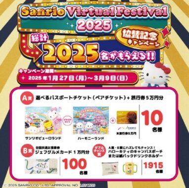 選べるパスポートチケット＋5万円分の旅行券も当たる豪華キャンペーン