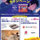 睡眠応援グッズやえらべるPayが当たる、ヤクルト1000購入キャンペーン