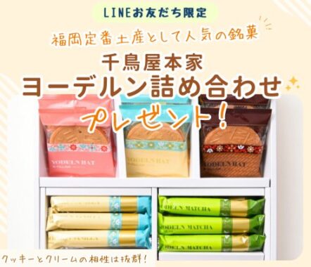 【福岡県】飯塚市のふるさと納税人気返礼品「ヨーデルン詰め合わせ」が当たるLINEキャンペーン