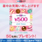 サーティワン アイスクリーム 500円ギフト券