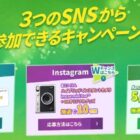 Amazonギフトカードやインスタントカメラも当たる豪華SNS懸賞