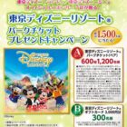 ディズニーリゾート パークチケット / ディズニーリゾート ギフトカード3,000円分