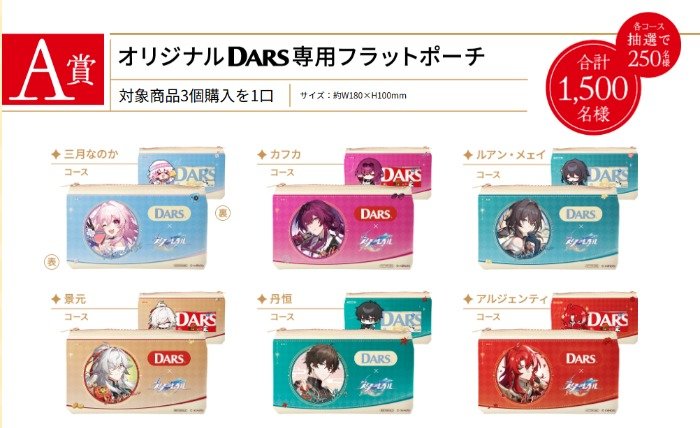 DARS × 崩壊スターレイル 三月なのか キャンペーン当選品