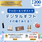 デジタルカタログギフト / えらべるPay 100円分