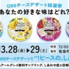 えらべるPay1,000円分がその場で当たる、QBBチーズデザート総選挙キャンペーン