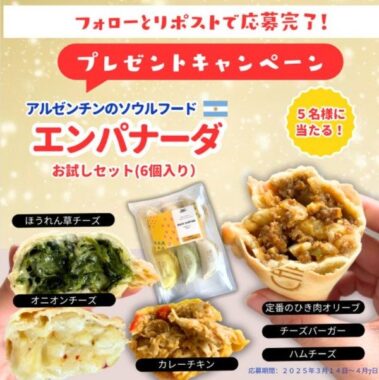 アルゼンチン・ソウルフード「エンパナーダ」お試しセット