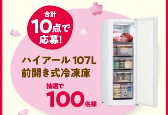 全プレもアリ！家電やランチボックスなどが当たる、ニチレイのレシート懸賞