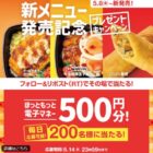 ほっともっと電子マネー 500円分