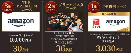 エスビー食品商品セットやデジタルポイントも当たるレシートキャンペーン