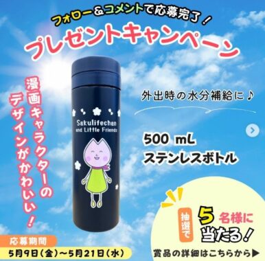 オリジナルデザイン ステンレスボトル