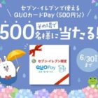 セブン-イレブン限定QUOカードPay 500円分