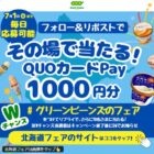 QUOカードPay 1,000円分
