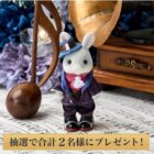 シルバニアファミリーの街のすてきなコーデセット-わたウサギのお兄さん-が当たるSNSキャンペーン