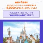 USディズニーリゾート・チケット購入に使えるeギフトカード