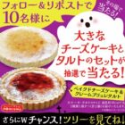大きなタルト＆チーズケーキ