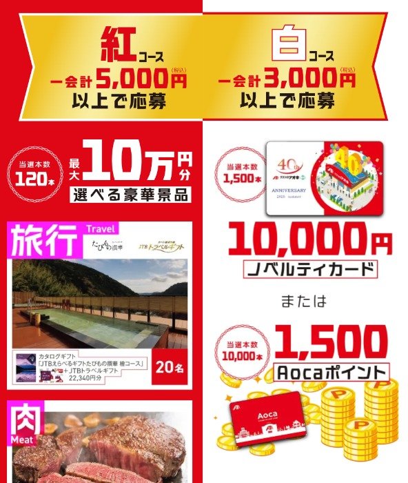 【クスリのアオキ】最大10万円分の豪華賞品が当たるクローズドキャンペーン