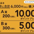 【カインズ×メーカー各社】最大10,000円分のカインズポイントが当たるアプリ懸賞