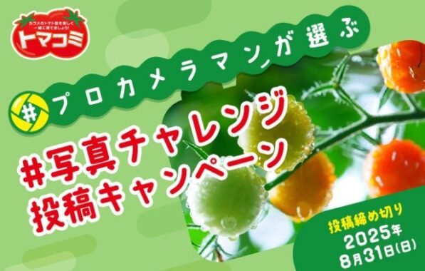カゴメ商品詰め合わせが当たるトマト栽培写真 投稿キャンペーン