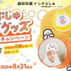 シナぷしゅコラボグッズが当たる森永乳業のレシートキャンペーン