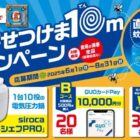 電気圧力鍋や最大1万円分のQUOカードPayが当たるKINCHOの豪華懸賞
