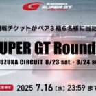 SUPER GT Round5 観戦チケット＋KENWOODオリジナルグッズ