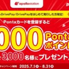 1,000Pontaポイント