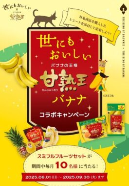 毎月抽選！スミフルのフルーツセットが当たるアンティークのクローズドキャンペーン