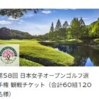 JGA主催ナショナルオープン観戦チケットやAudi×テーラーメイドアイテムが当たる豪華懸賞