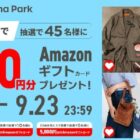 Amazonギフトカード 最大5,000円分