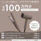 ドライヤー＆ヘアアイロン / チョコレート / and Habitクーポン 500円分