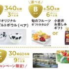 カタログギフトや小岩井お楽しみセットも当たるクローズドキャンペーン